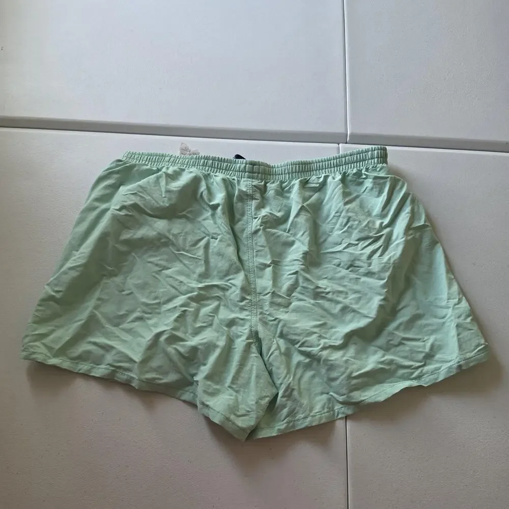 Patagonia Baggies Shorts Mens XL Green Swim Trunks Quick Dry Drawstring